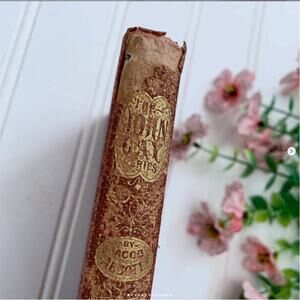 Antique Shabby 1864 The John Gay Series Jacob Abbott Illustrated Hard Cover Book